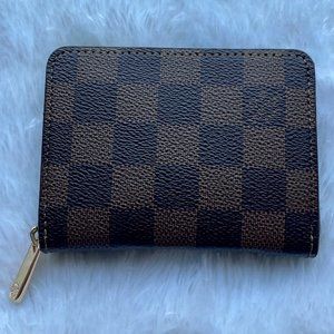 Damier Pattern Wallet